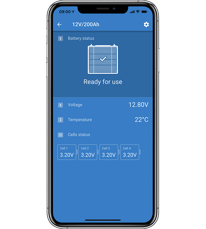 Batterie au lithium  12,8 V & 25,6 V Smart